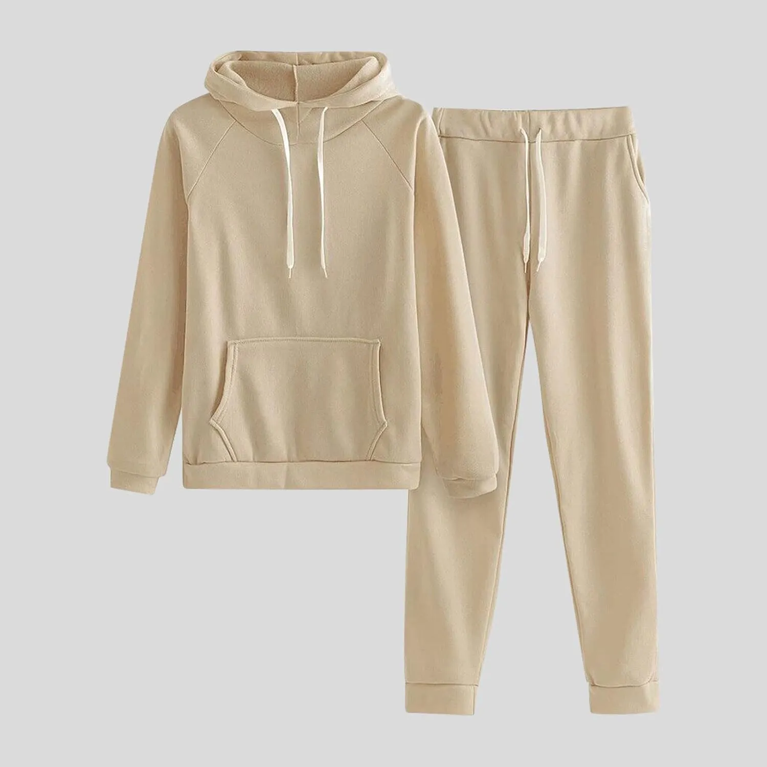 2 Piece Sweatsuits for Women Fleece Lined Tracksuit Athletic Gym Outfits Hoodie Joggers Lounge Set with Pockets