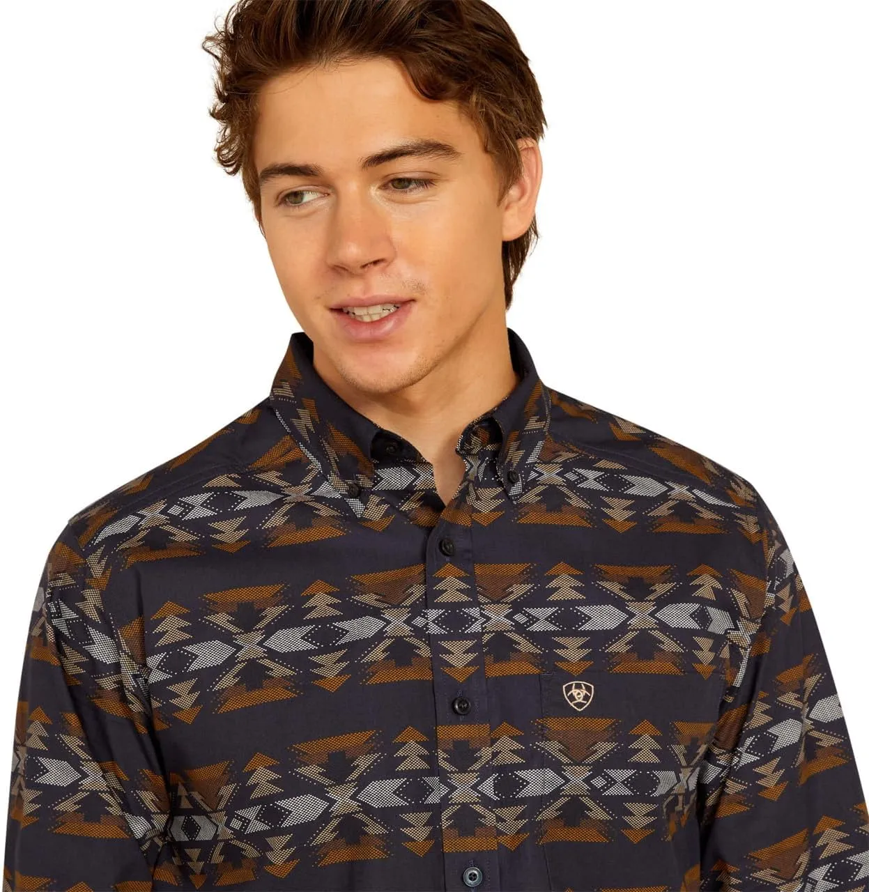 Ariat Men's Team Woodson Fitted Shirt
