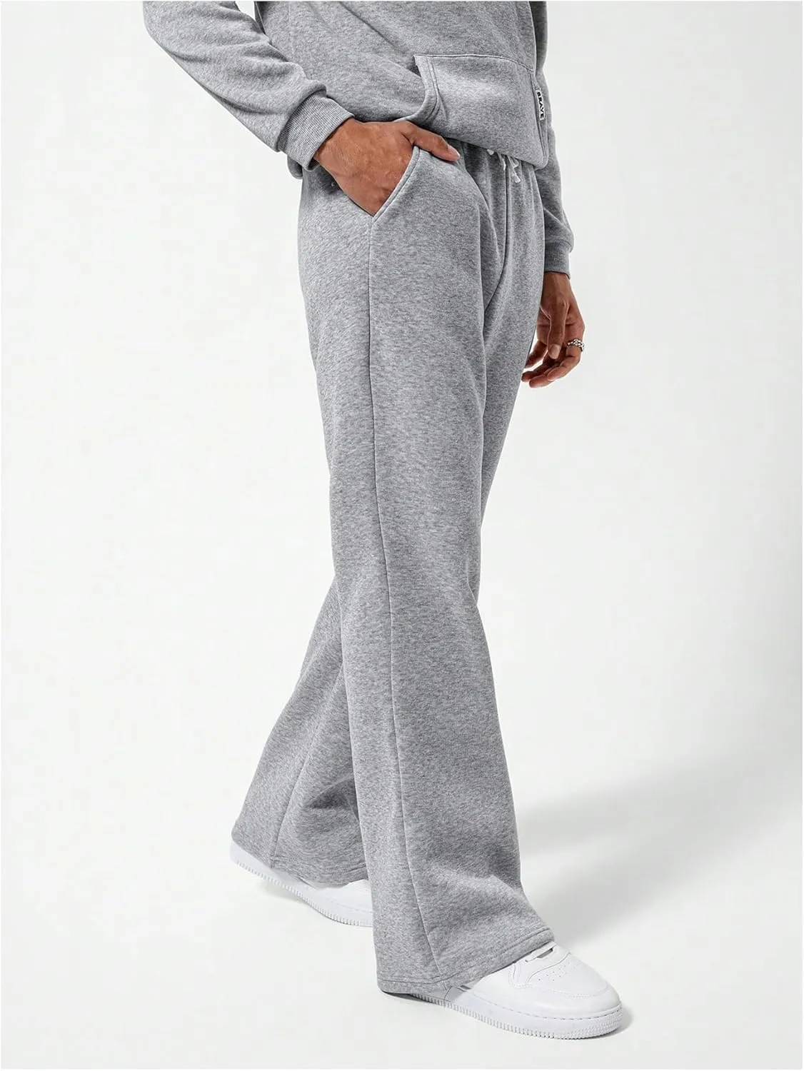 Boy's Straight Leg Sweatpants Drawstring Waist Sports Track Pants Trousers Baggy Pants Joggers