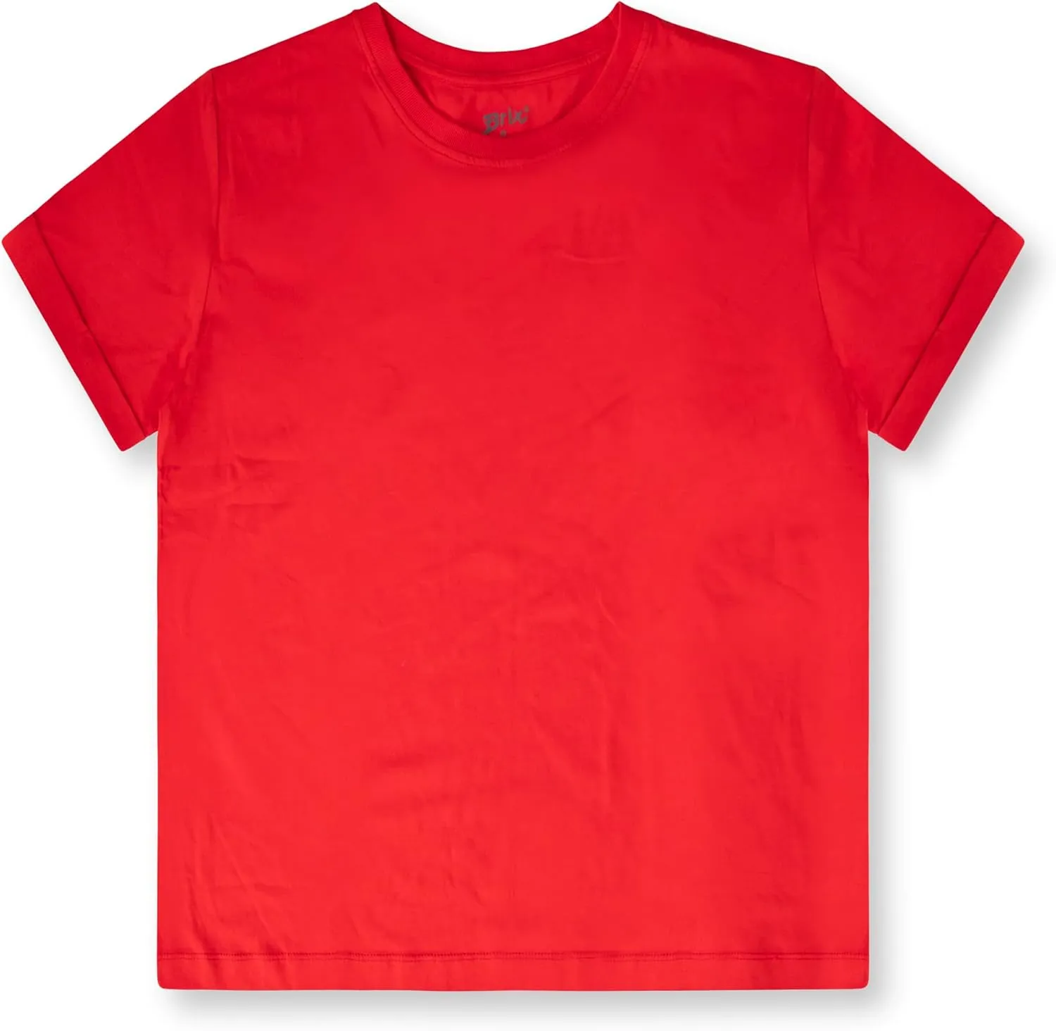 Brix Womens Loose Fit Tee - Shirts Crewneck Cotton Tees.