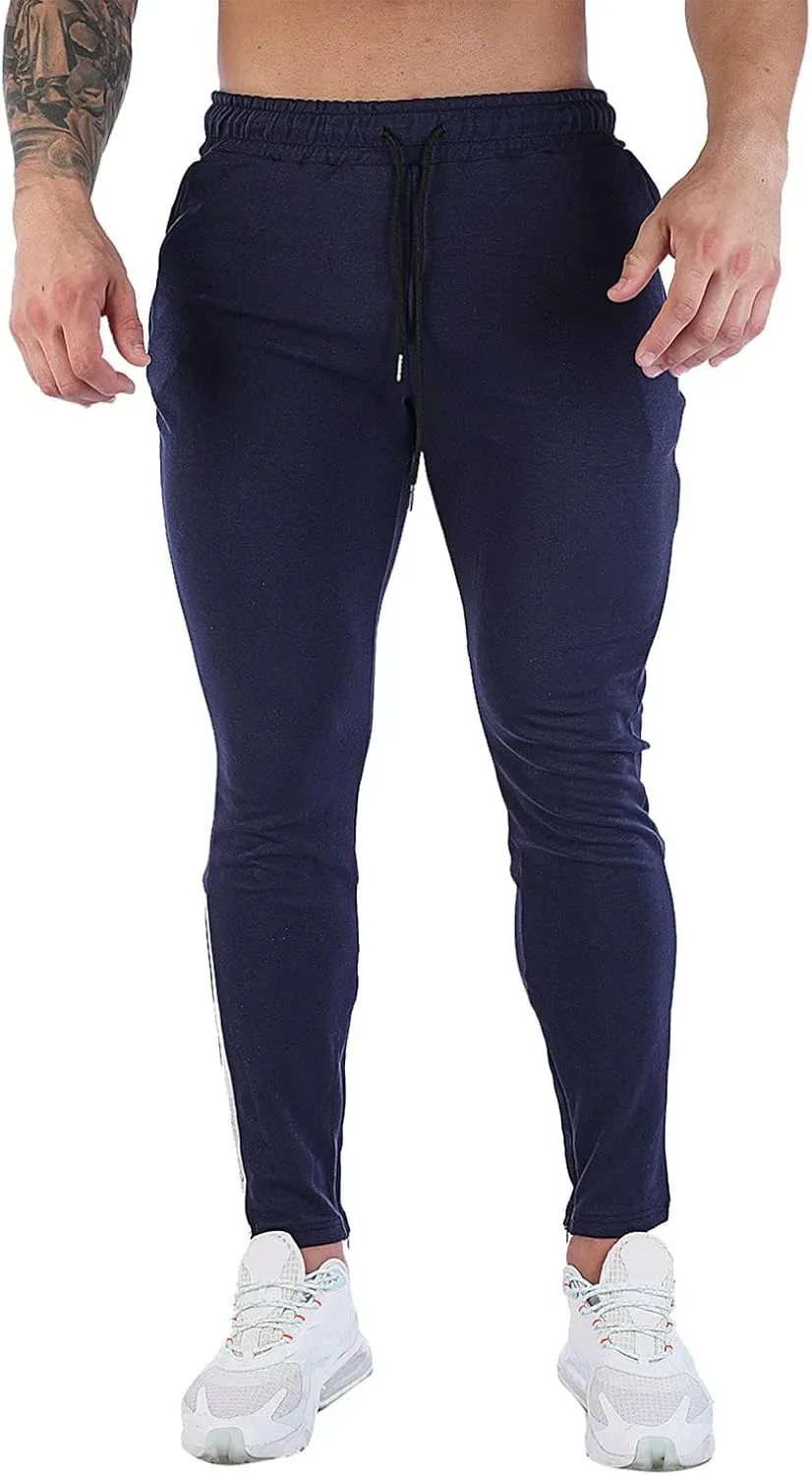 Cargo Pants for Men Relaxed Fit Cargo Lightweight Quick Dry Joggers Workout Men's Joggers with Zipper Pockets Running