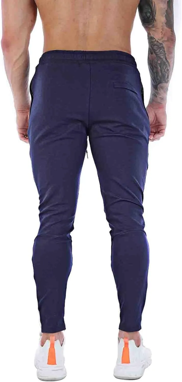 Cargo Pants for Men Relaxed Fit Cargo Lightweight Quick Dry Joggers Workout Men's Joggers with Zipper Pockets Running