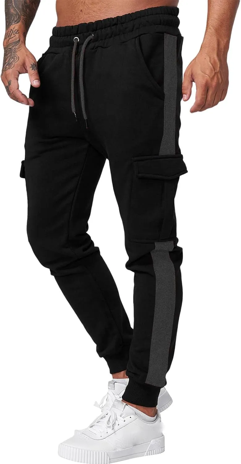 Cargo Pants for Men Relaxed Fit Mens Cargo Pants Straight Fit Pants Outdoor Sports Military Ripstop Men's Baggy Jogger
