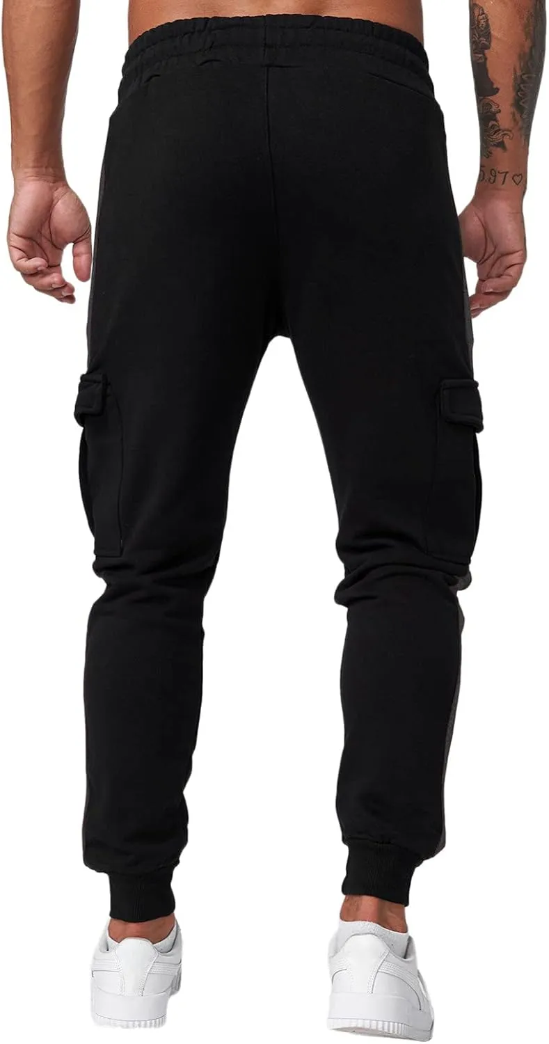 Cargo Pants for Men Relaxed Fit Mens Cargo Pants Straight Fit Pants Outdoor Sports Military Ripstop Men's Baggy Jogger