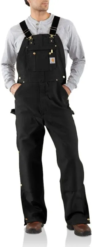 Carhartt Men's Loose Fit Firm Duck Bib Overall