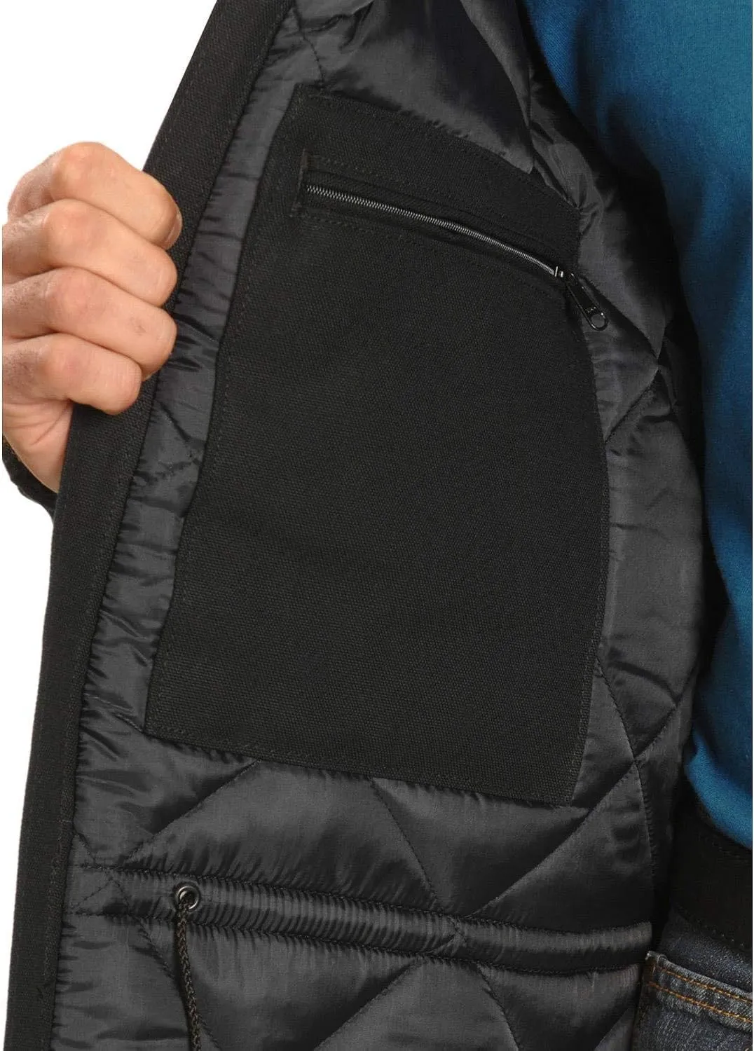 Carhartt Men's Loose Fit Firm Duck Insulated Traditional Coat