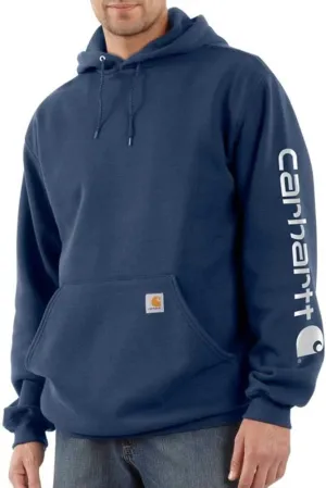 Carhartt Men's Loose Fit Midweight Logo Sleeve Graphic Sweatshirt Closeout