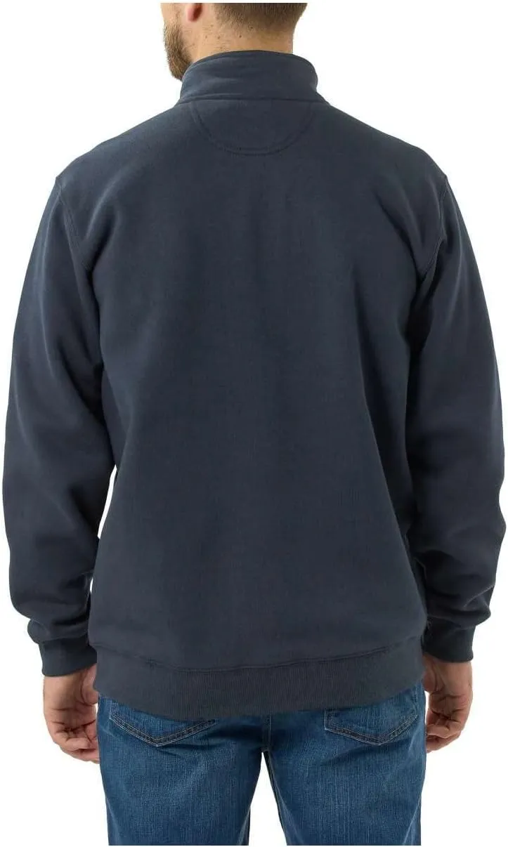 Carhartt Men's Loose Fit Midweight Quarter-Zip Mock-Neck Sweatshirt