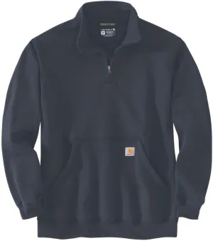 Carhartt Men's Loose Fit Midweight Quarter-Zip Mock-Neck Sweatshirt