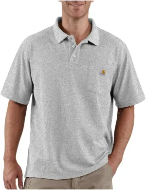 Carhartt Men's Loose Fit Midweight Short-Sleeve Pocket Polo