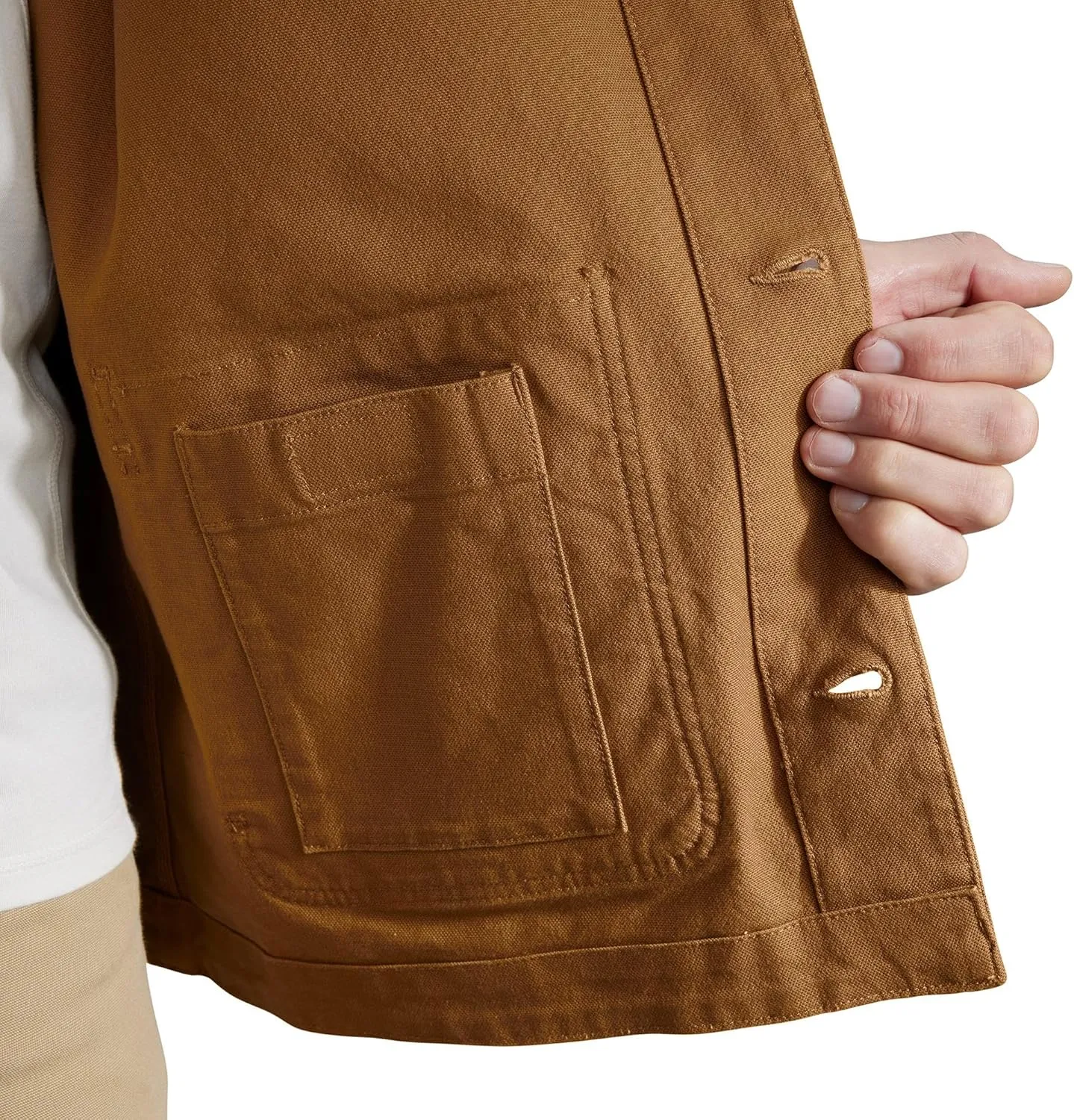 Carhartt Men's Rugged Flex Duck Loose Fit Chore Coat