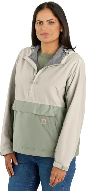 Carhartt Women's Rain Defender Loose Fit Lightweight Packable Anorak