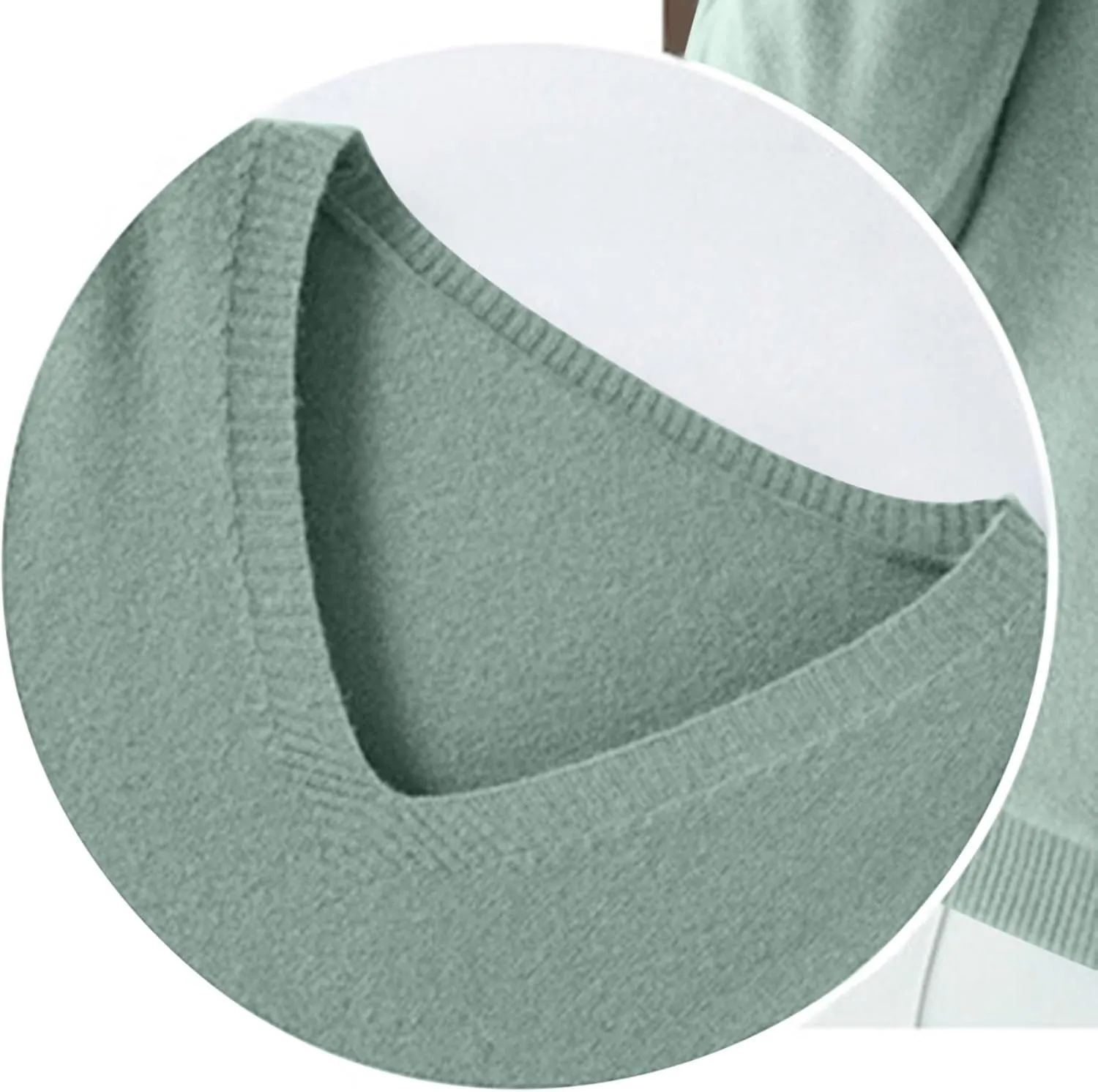 Cashmere Sweaters for Women Long Sleeve V Neck Pullover Tops Loose Soft Cozy Sweater Warm Wool Knit Sweater Shirts