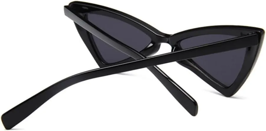 Cat Eye Sunglasses Woman Vintage Butterfly Mirror Sun Glasses Female Retro Striangle Style Eyeglasses
