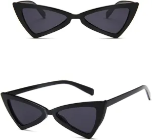 Cat Eye Sunglasses Woman Vintage Butterfly Mirror Sun Glasses Female Retro Striangle Style Eyeglasses