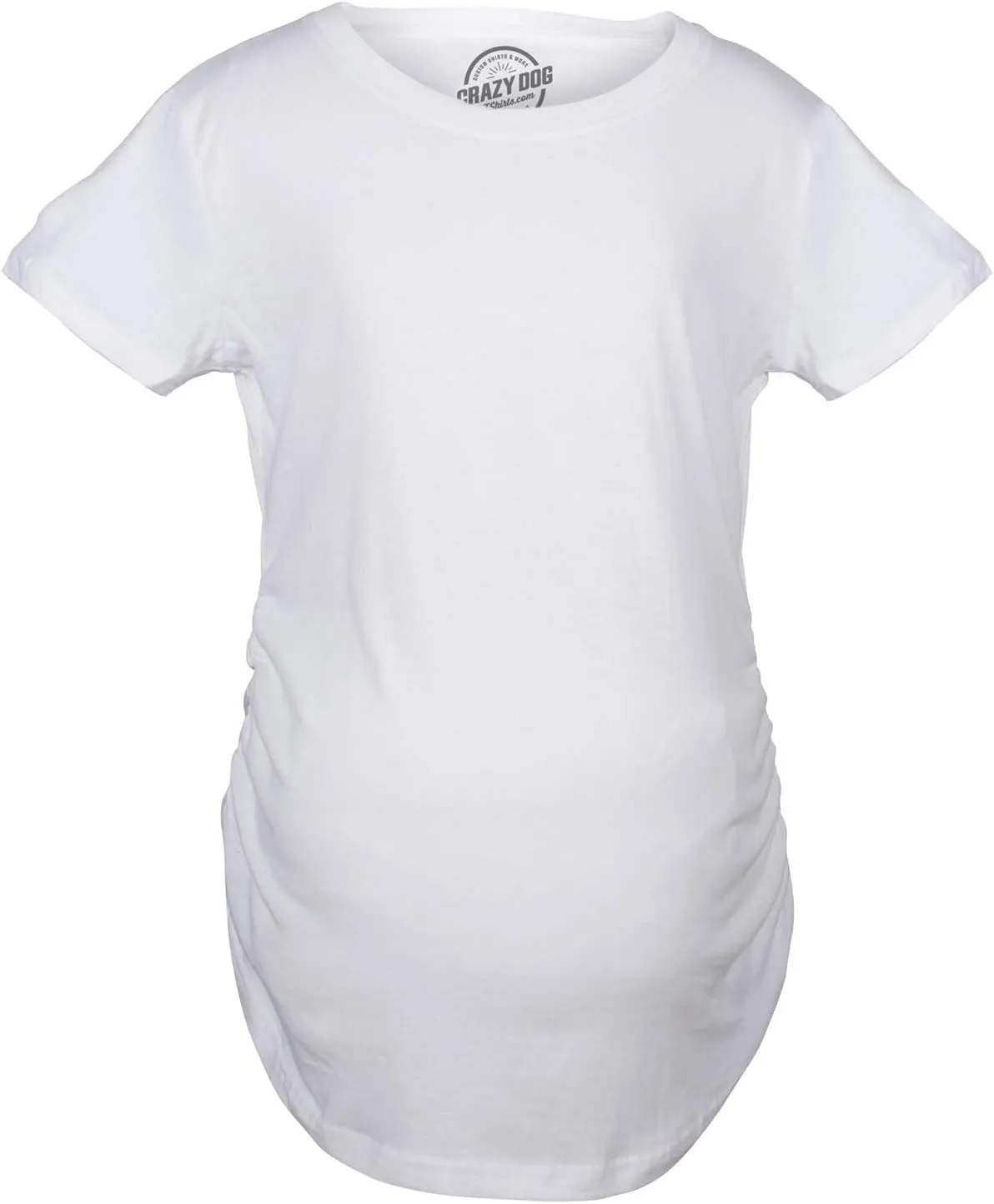 Comfortable Womens Maternity Shirts Blank Pregnancy Shirts Plain Fitted Tees