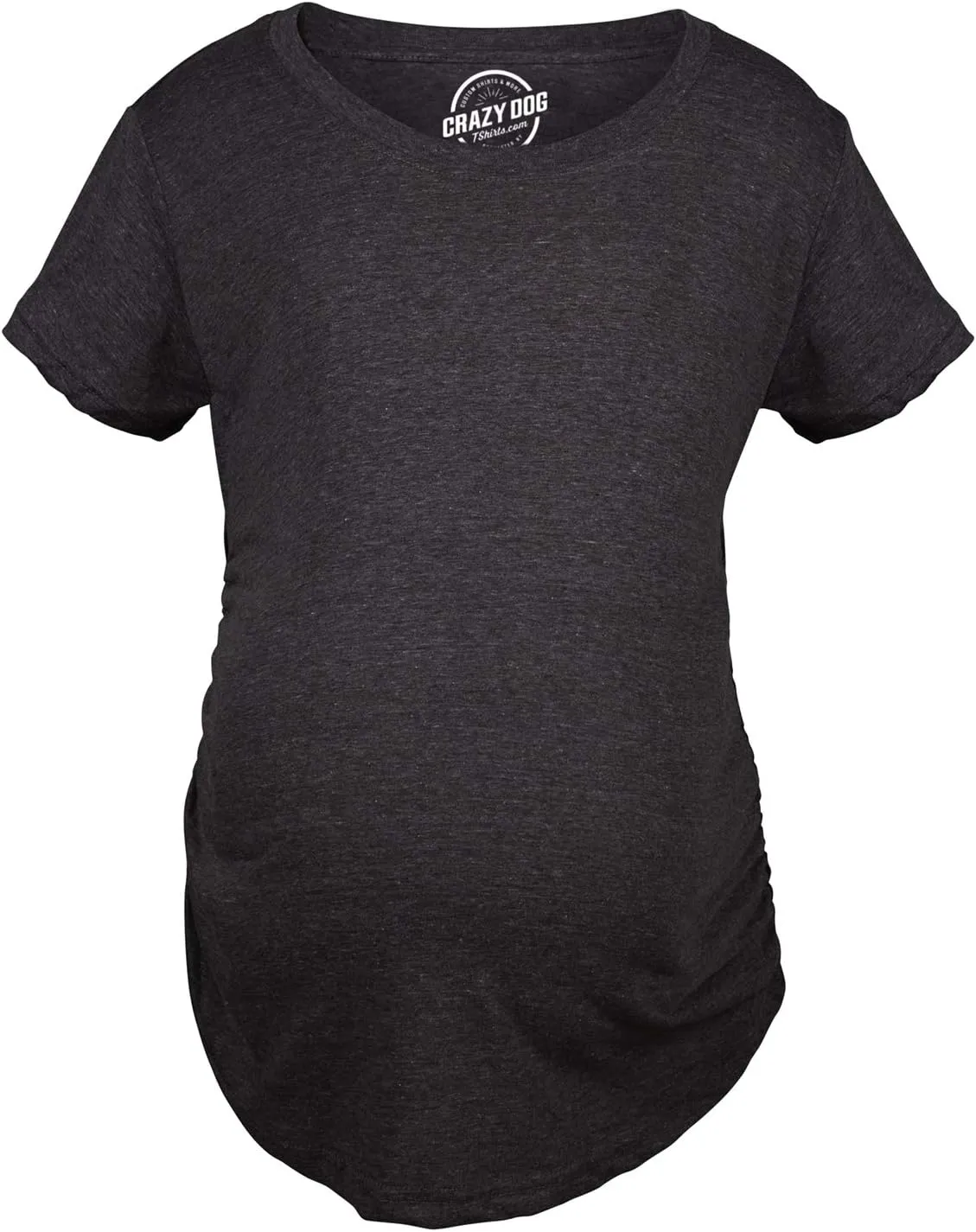 Comfortable Womens Maternity Shirts Blank Pregnancy Shirts Plain Fitted Tees