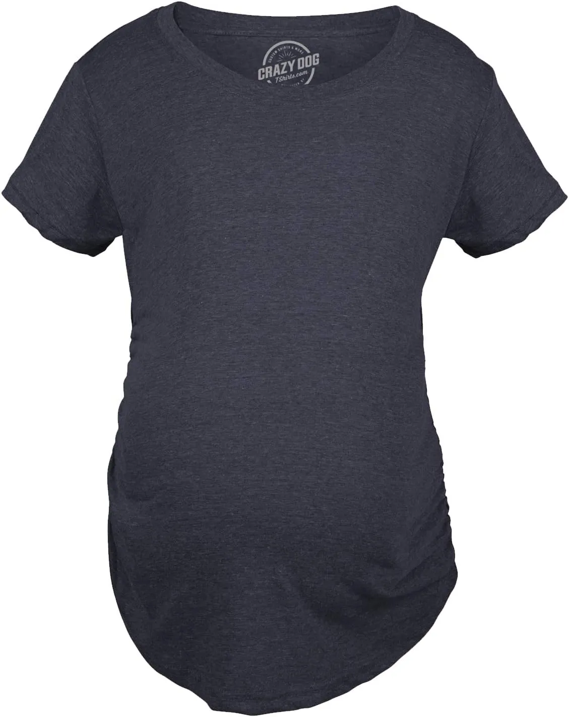 Comfortable Womens Maternity Shirts Blank Pregnancy Shirts Plain Fitted Tees