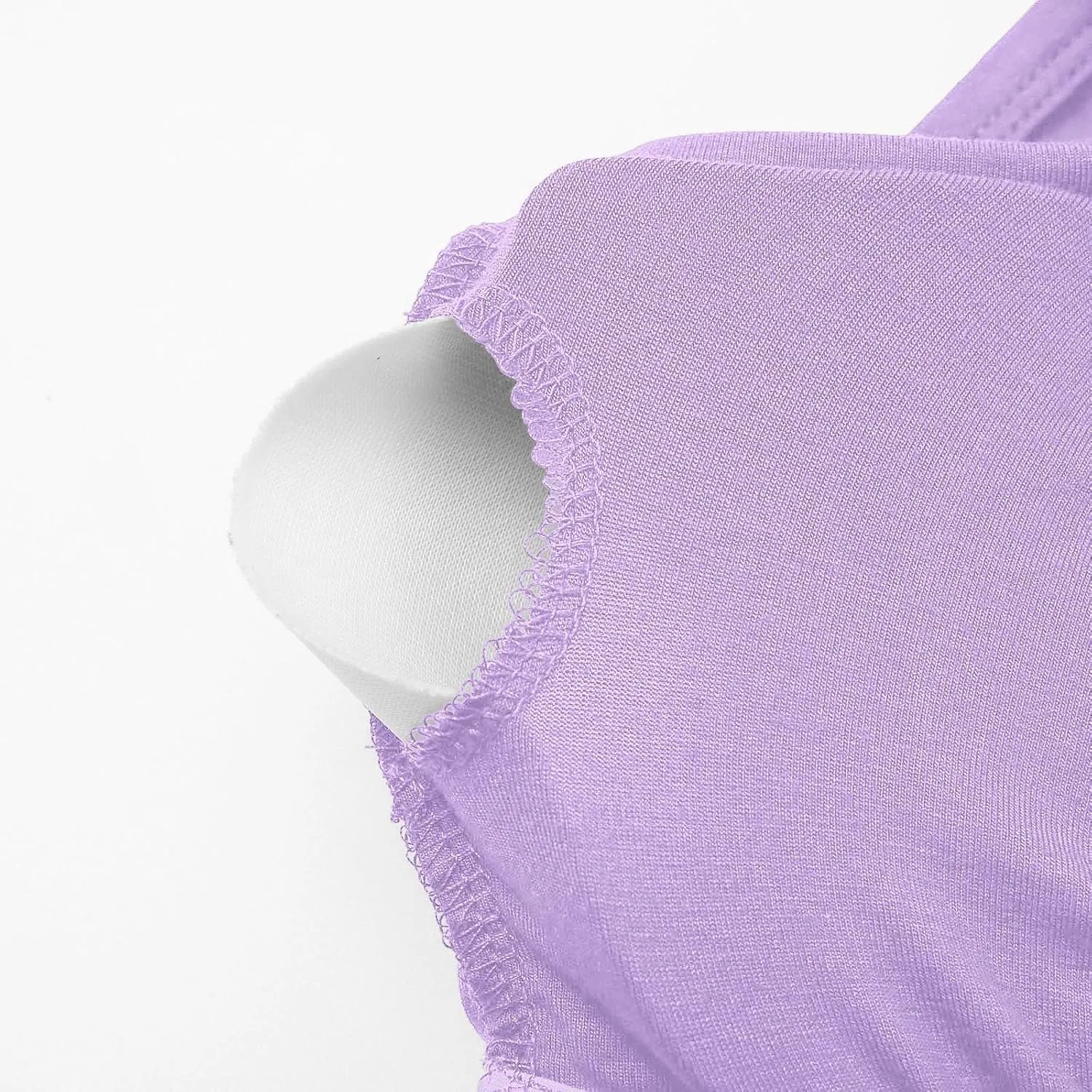 Cotton Camisole Tops for Women Casual Built in Bra Sleeveless Tank Top Spaghetti Strap Basic Active Cami Undershirts
