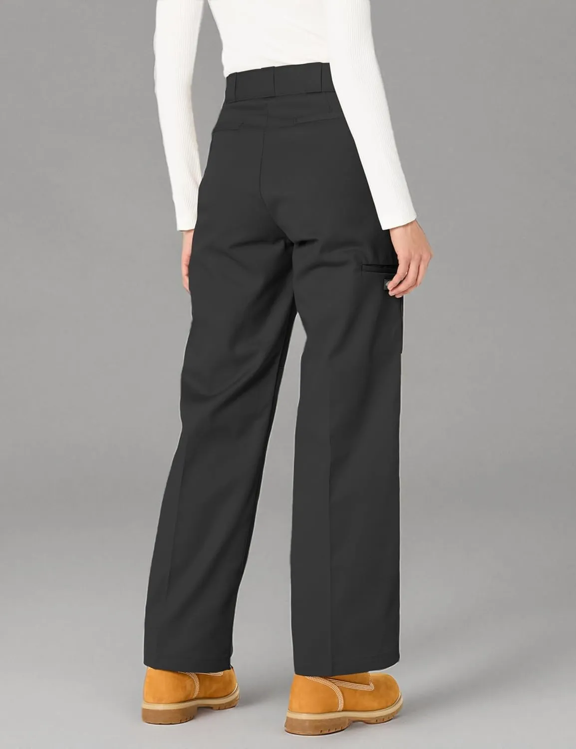 Dickies Womens Loose Fit Double Knee Work Pants