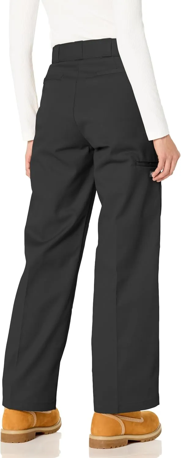 Dickies Womens Loose Fit Double Knee Work Pants