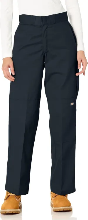 Dickies Womens Loose Fit Double Knee Work Pants
