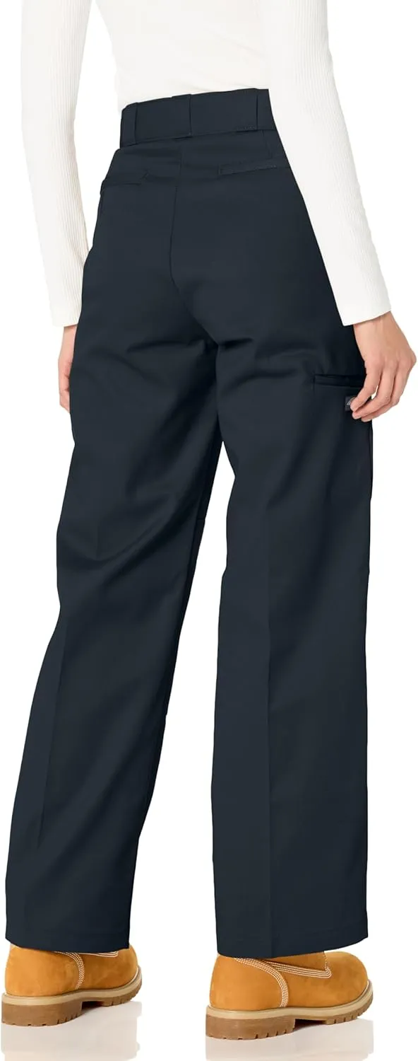 Dickies Womens Loose Fit Double Knee Work Pants