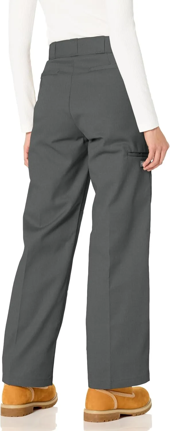 Dickies Womens Loose Fit Double Knee Work Pants