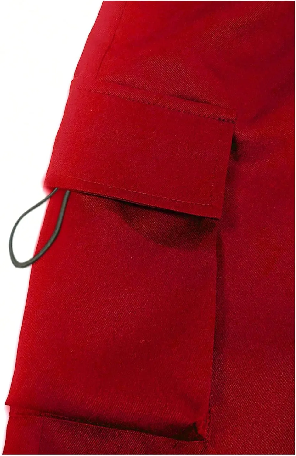 Girl's Baggy Cargo Pants Elastic Waist Wide Leg Sweatpants Casual Athletic Joggers with Pockets