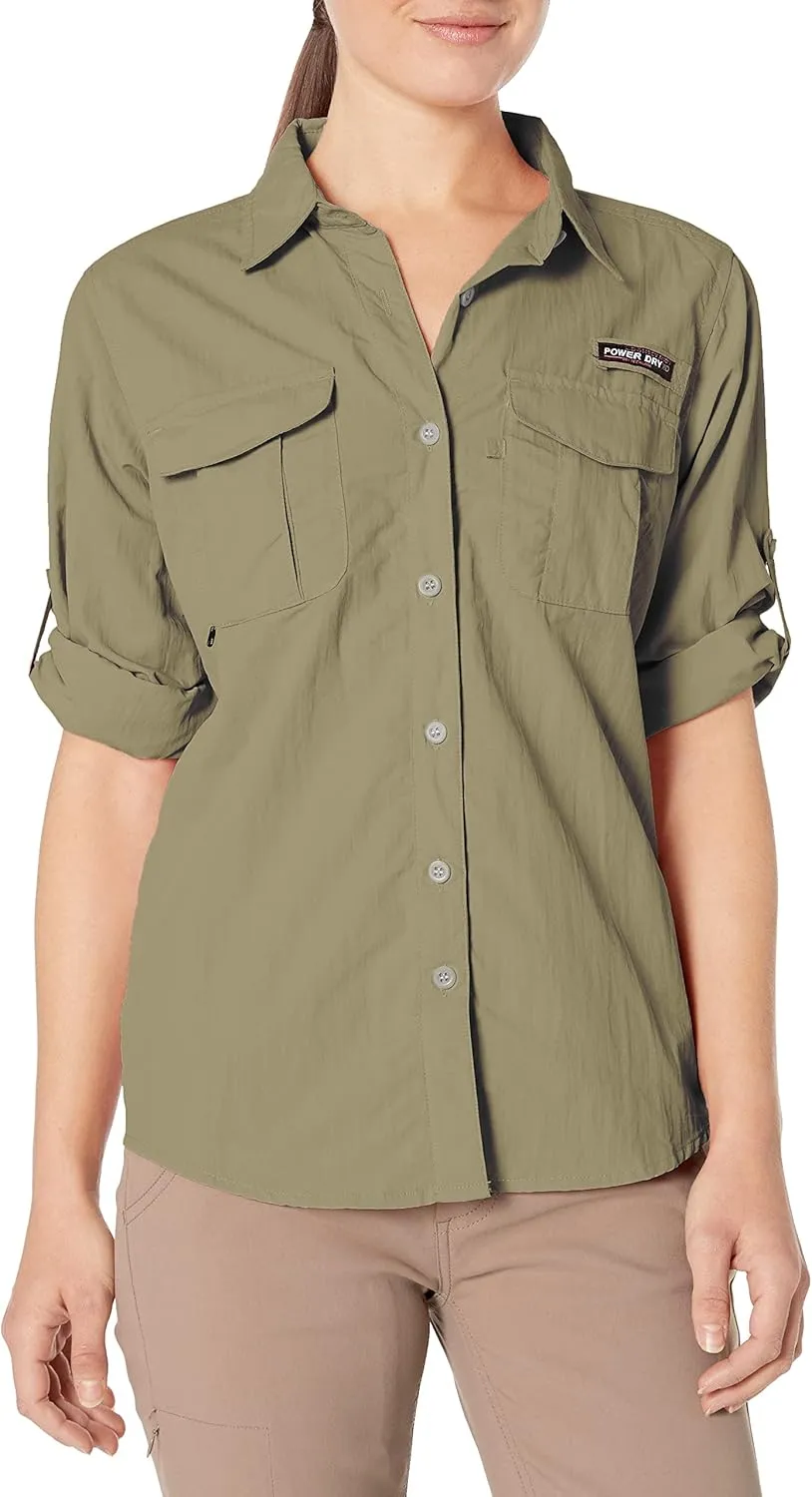 Little Donkey Andy Women's UPF 50  UV Protection Shirt, Long Sleeve Fishing Shirt, Breathable and Fast Dry