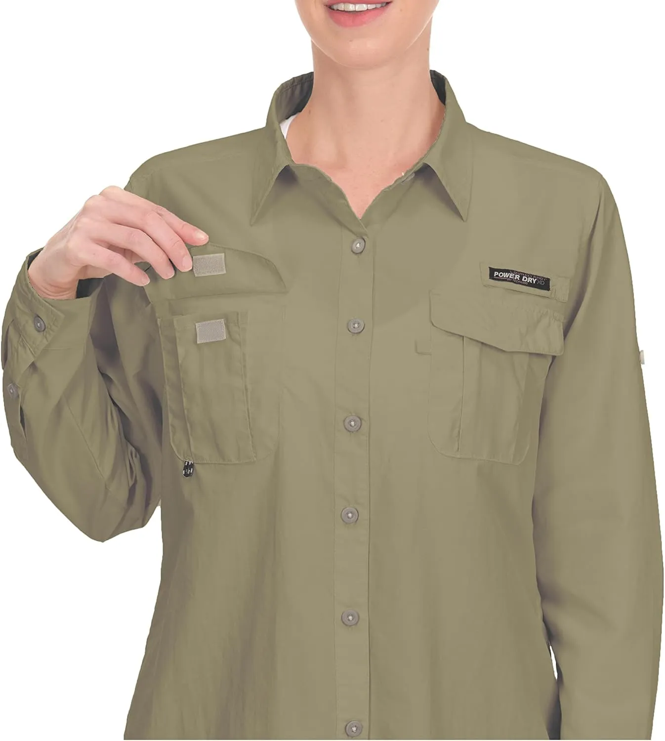 Little Donkey Andy Women's UPF 50  UV Protection Shirt, Long Sleeve Fishing Shirt, Breathable and Fast Dry