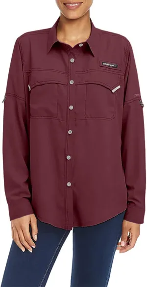 Little Donkey Andy Women's UPF 50  UV Protection Shirt, Long Sleeve Fishing Shirt, Breathable and Fast Dry