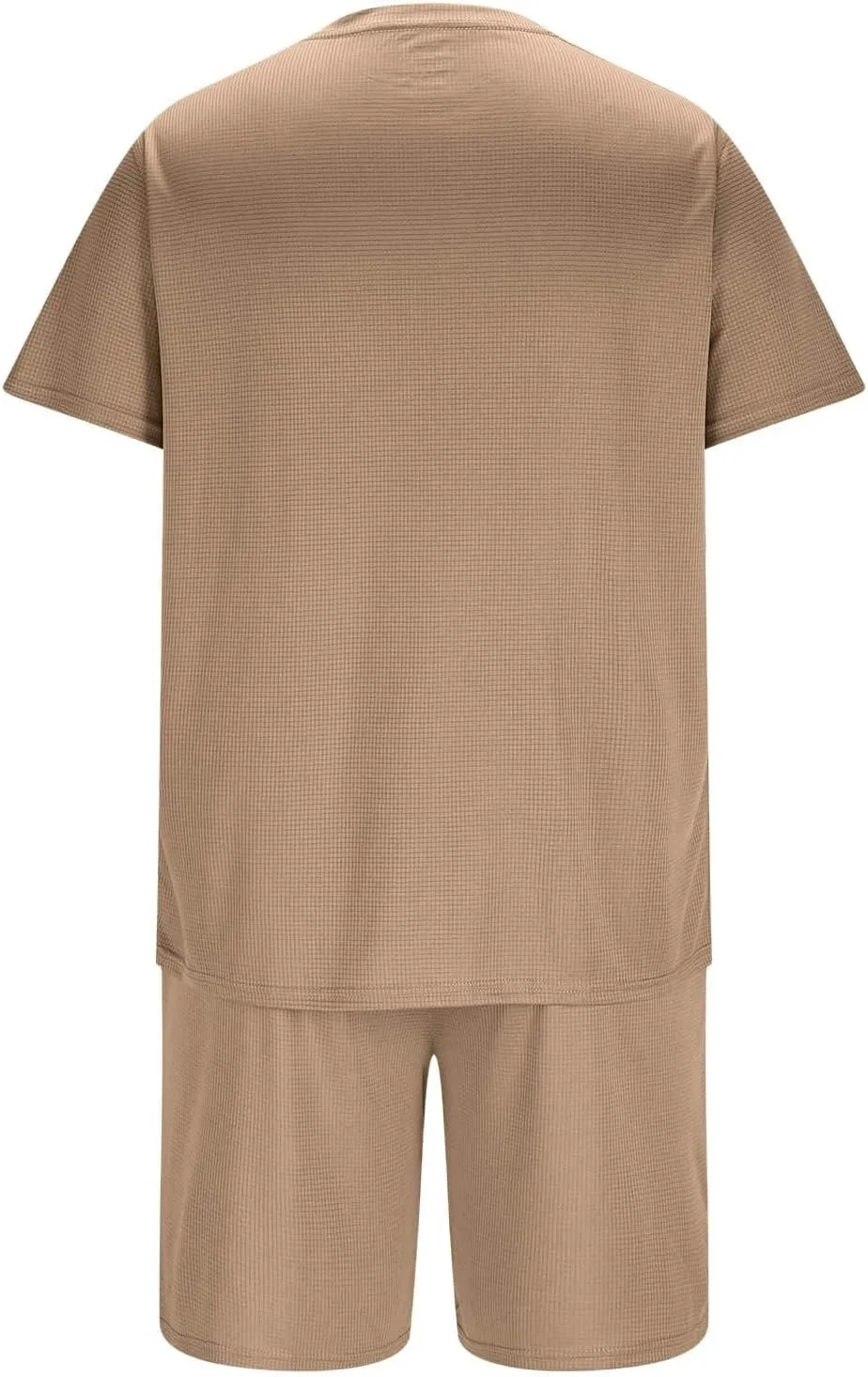 Mens 2 Piece Outfits Casual Short Sleeve T Shirts and Shorts Sets Summer Travel Outfits Athletic Jogging Lounge Sets