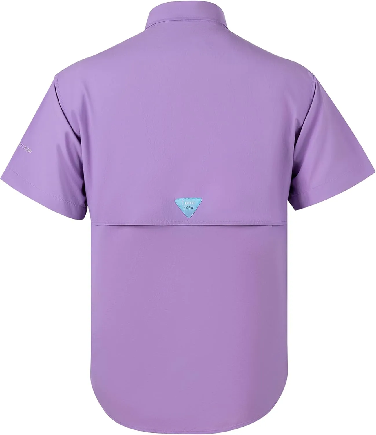 Men's UV UPF 50  Fishing Shirts for Men Sun Protection Breathable Fast Dry SPF Hiking Short Sleeve Shirt
