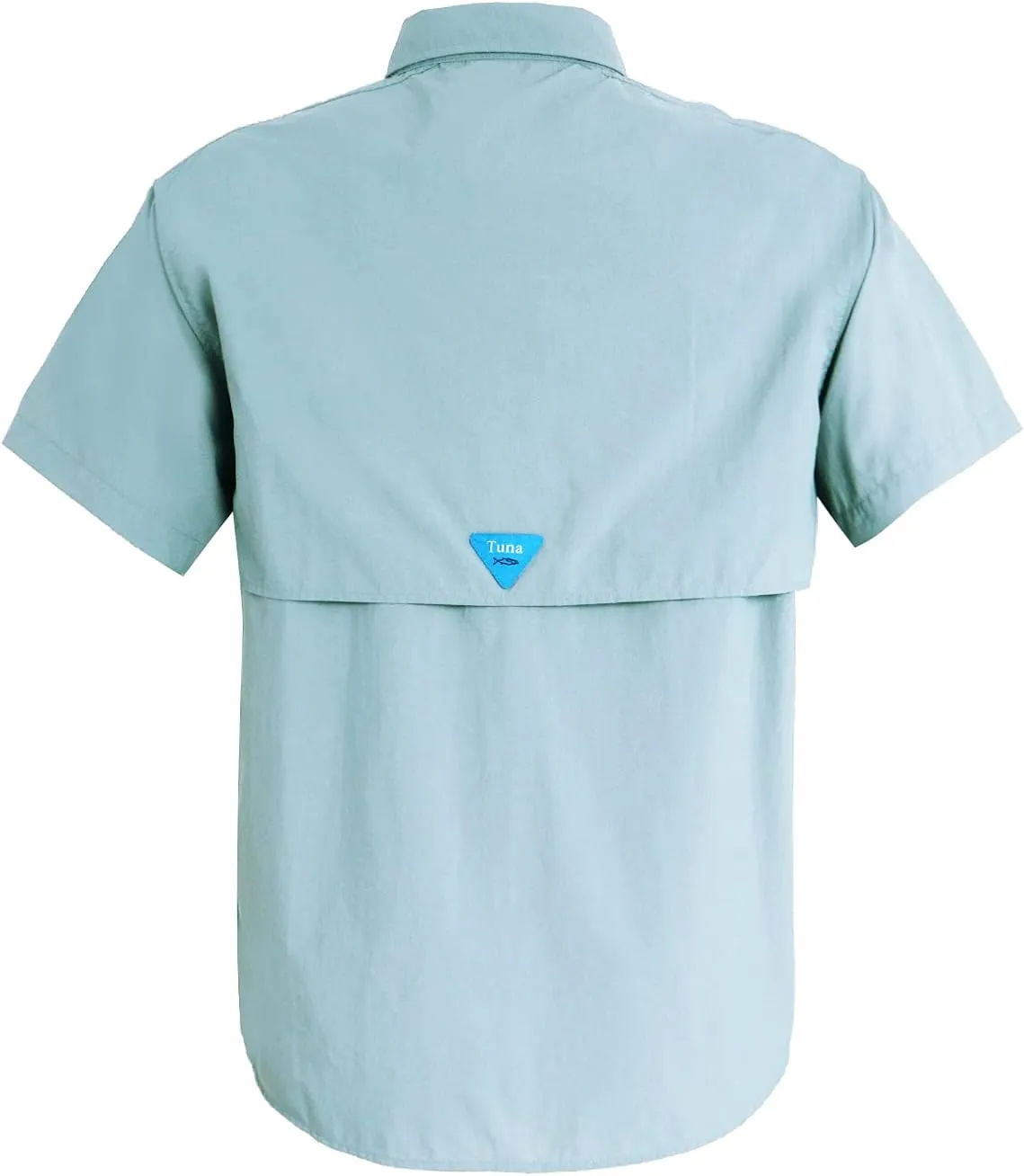 Men's UV UPF 50  Fishing Shirts for Men Sun Protection Breathable Fast Dry SPF Hiking Short Sleeve Shirt