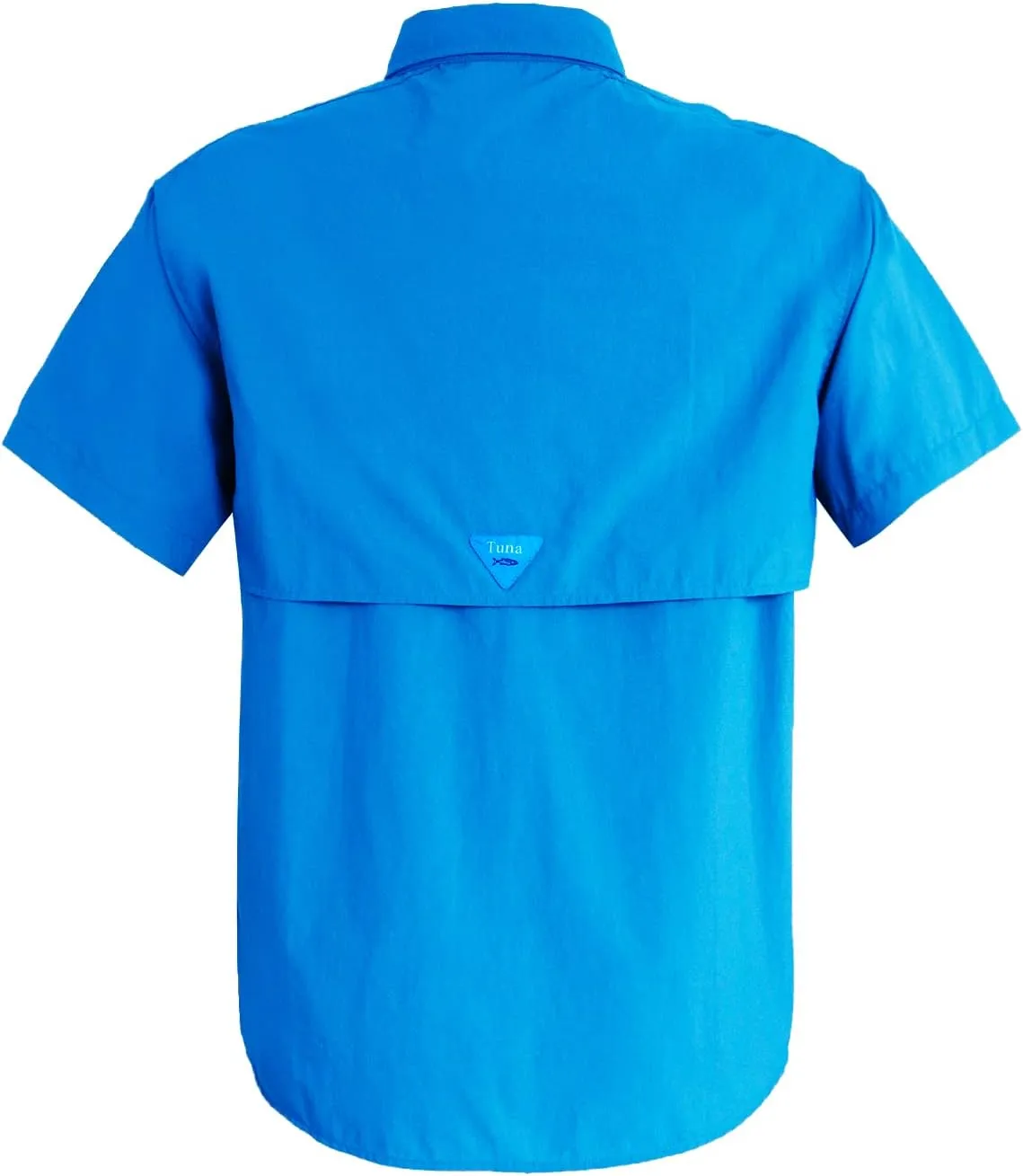 Men's UV UPF 50  Fishing Shirts for Men Sun Protection Breathable Fast Dry SPF Hiking Short Sleeve Shirt