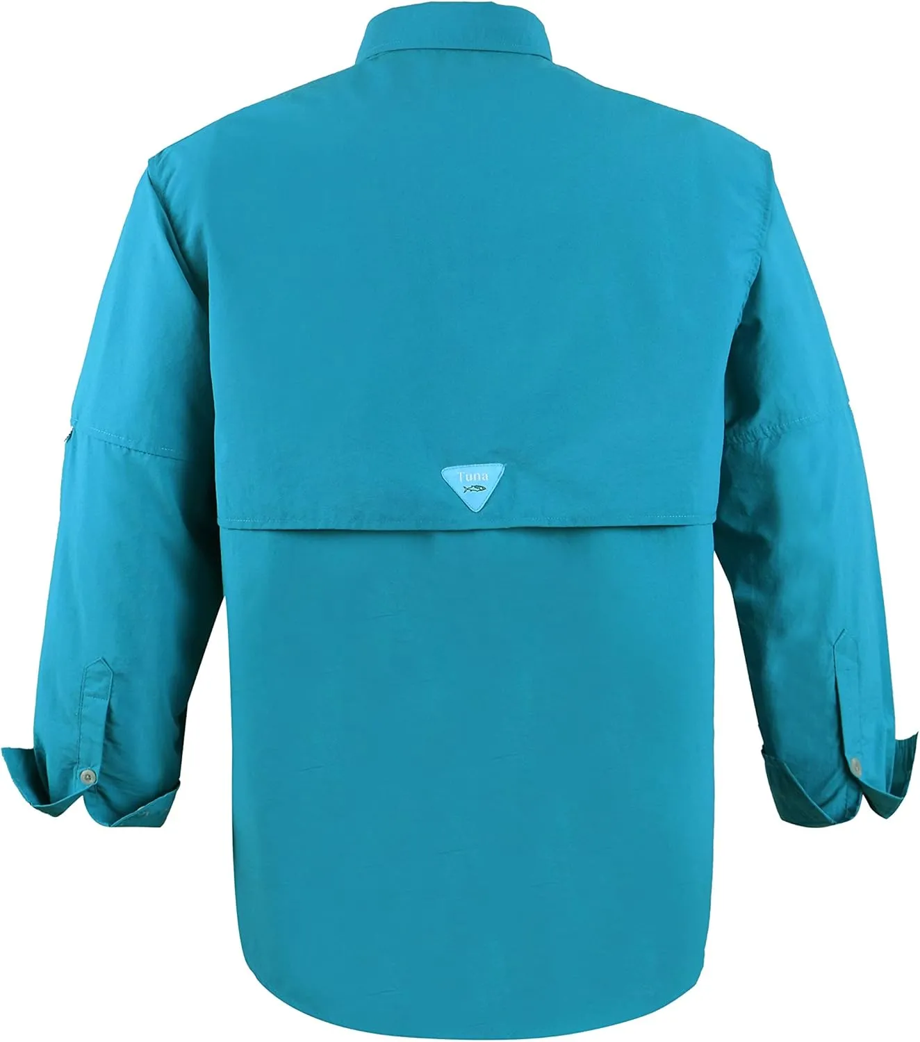 Men's UV UPF 50  Sun Protection Soild Anti-Static Waterproof Breathable Fast Dry Hiking Fishing Long Sleeve Shirt