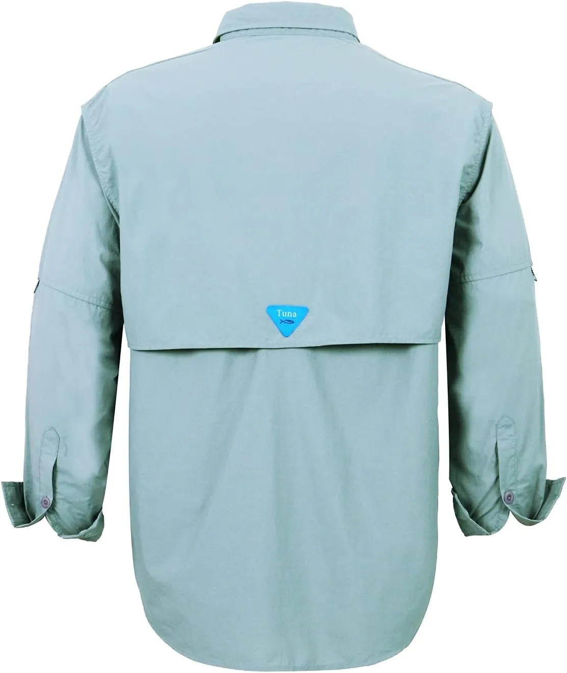 Men's UV UPF 50  Sun Protection Soild Anti-Static Waterproof Breathable Fast Dry Hiking Fishing Long Sleeve Shirt