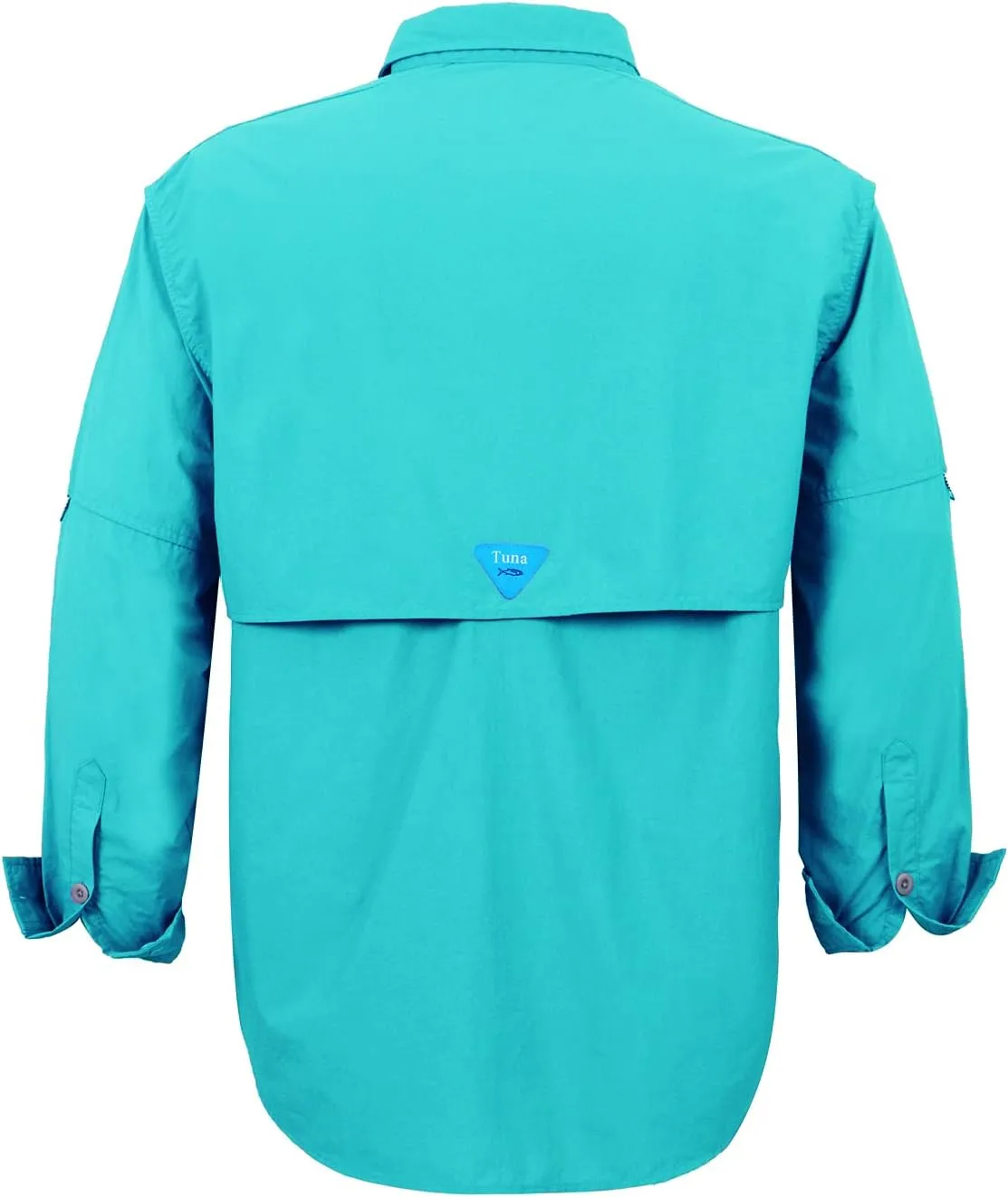 Men's UV UPF 50  Sun Protection Soild Anti-Static Waterproof Breathable Fast Dry Hiking Fishing Long Sleeve Shirt