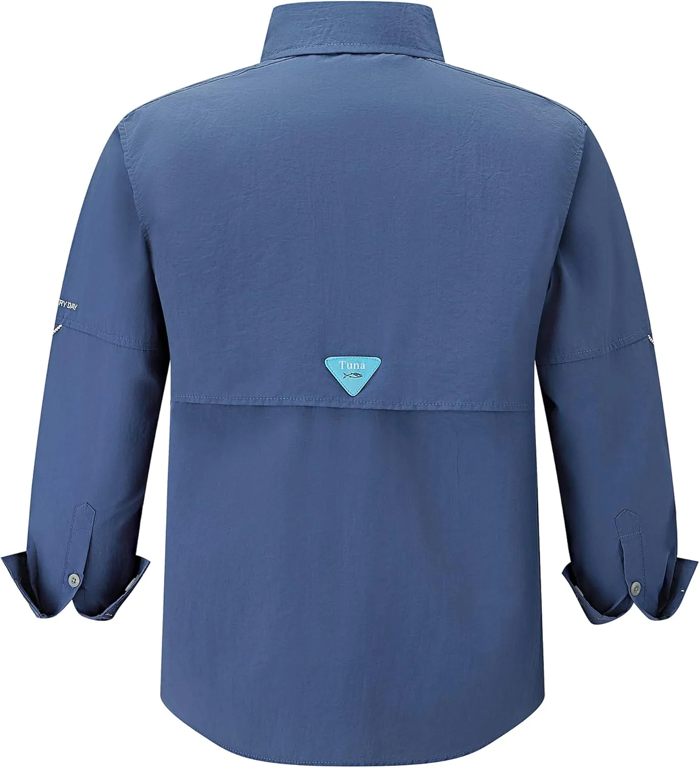 Men's UV UPF 50  Sun Protection Soild Anti-Static Waterproof Breathable Fast Dry Hiking Fishing Long Sleeve Shirt