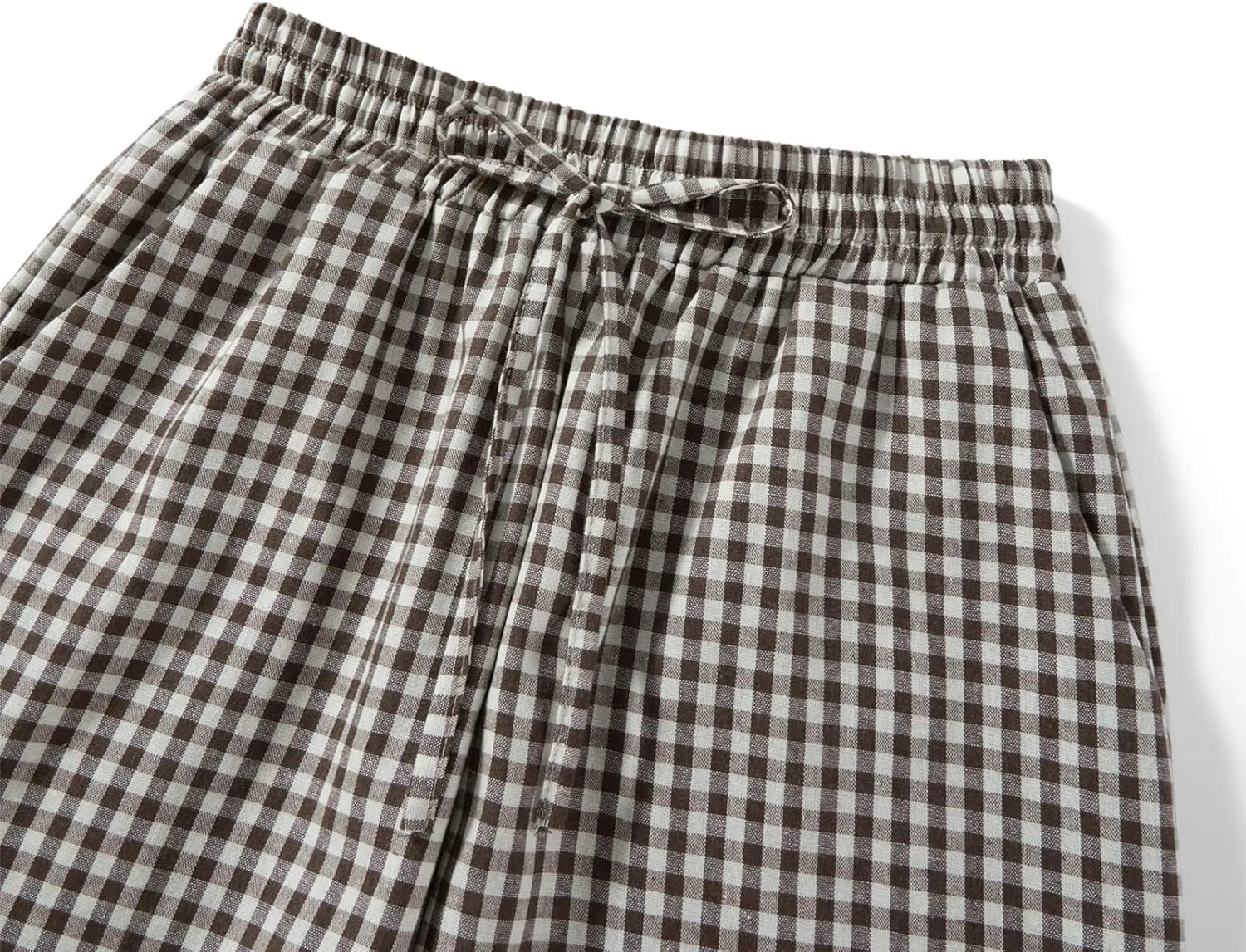 Muineobuka Women Y2k Striped Pajama Pants Wide Leg Stripes Plaid Lounge Pants High Waist Striped Pj Pants Trousers