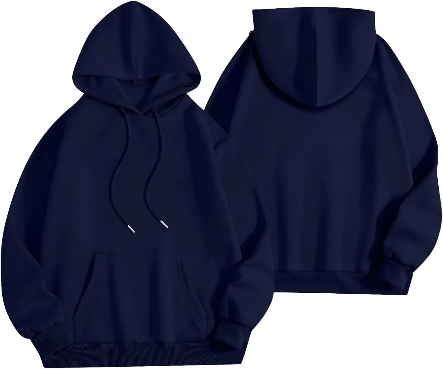 PETYCZEN Womens Sets 2 Piece Outfits Oversized Fleece Sweatsuit Set Long Sleeve Hoodie with Sweatpants Lounge Sets Tracksuit