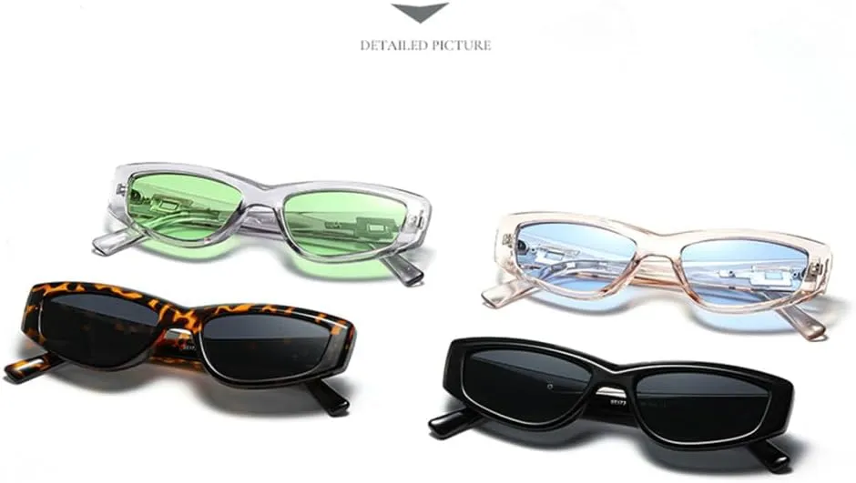 Retro Cat Eye Women's Sunglasses Vintage Punk Eyeglasses Man Accessories