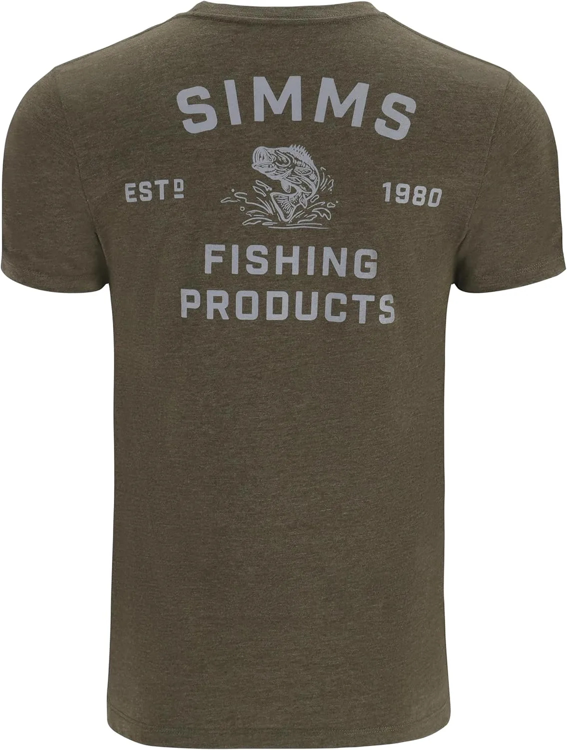 Simms Men's M’s Stacked Bass T-Shirt