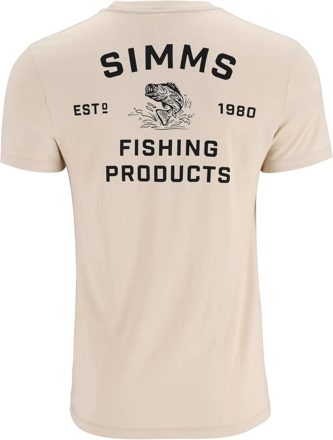 Simms Men's M’s Stacked Bass T-Shirt