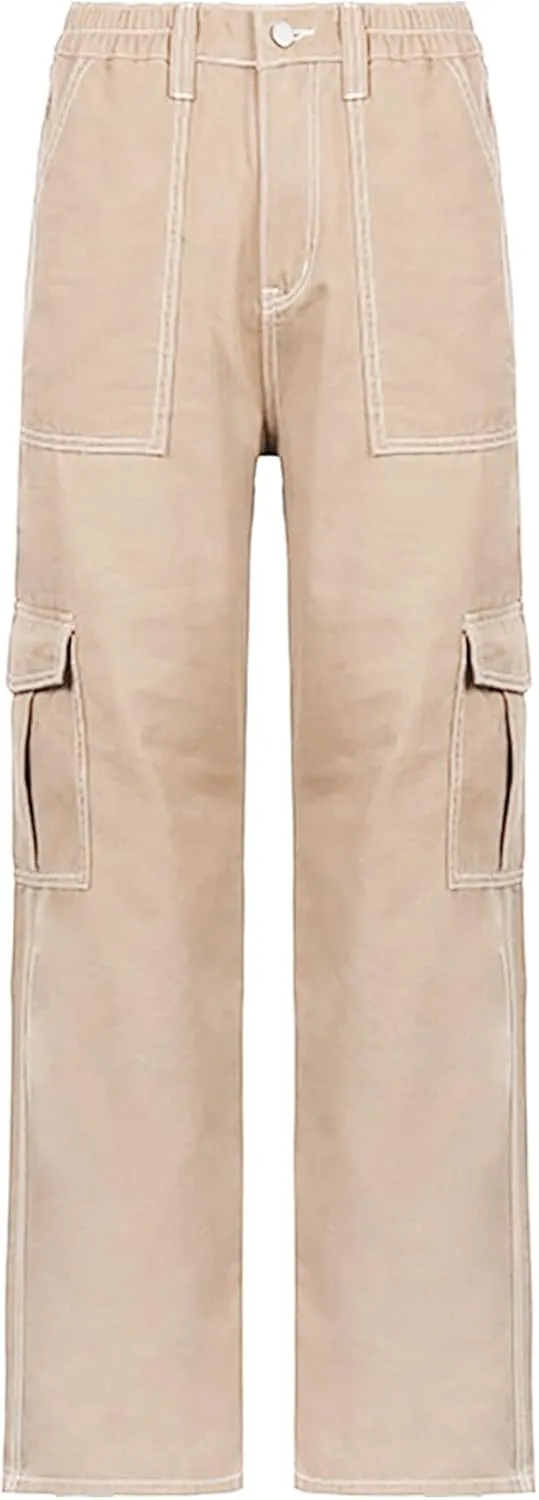 Summer Lounge Sets for Women Summer Outfits for Women Long Sleeved Square Neck T-Shirt and Drawstring Elastic Waist Pants Set