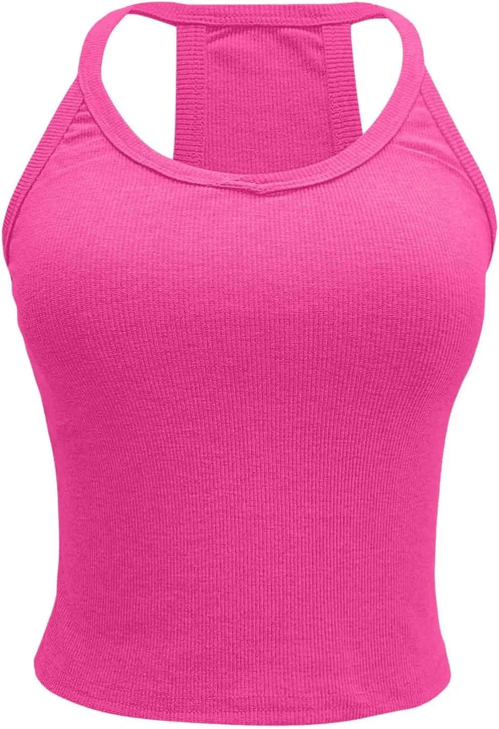 Tank Tops for Women Crop Camisole Summer Fashion Sleeveless Ribbed Workout Basic Going Out Gym Spring Clothes