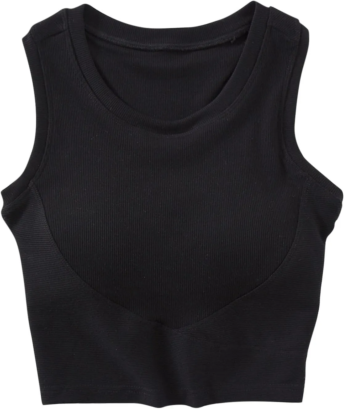 Tanks with Built in Bra Support U Neck Sleeveless Basic Undershirts Trendy Lightweight Smooth Turtleneck Camisole