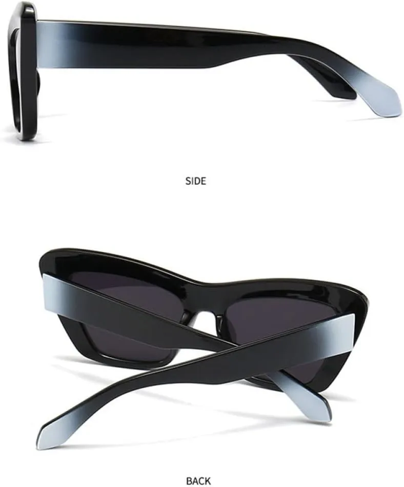 Vintage Cat eye Sunglasses Men Women Retro Big Sun Glasses Vintage Male Female UV400 Eyewear