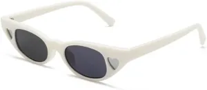 Vintage Cateye Women Sunglasses Heart Cat Eye Sun Glasses Ladies Shades